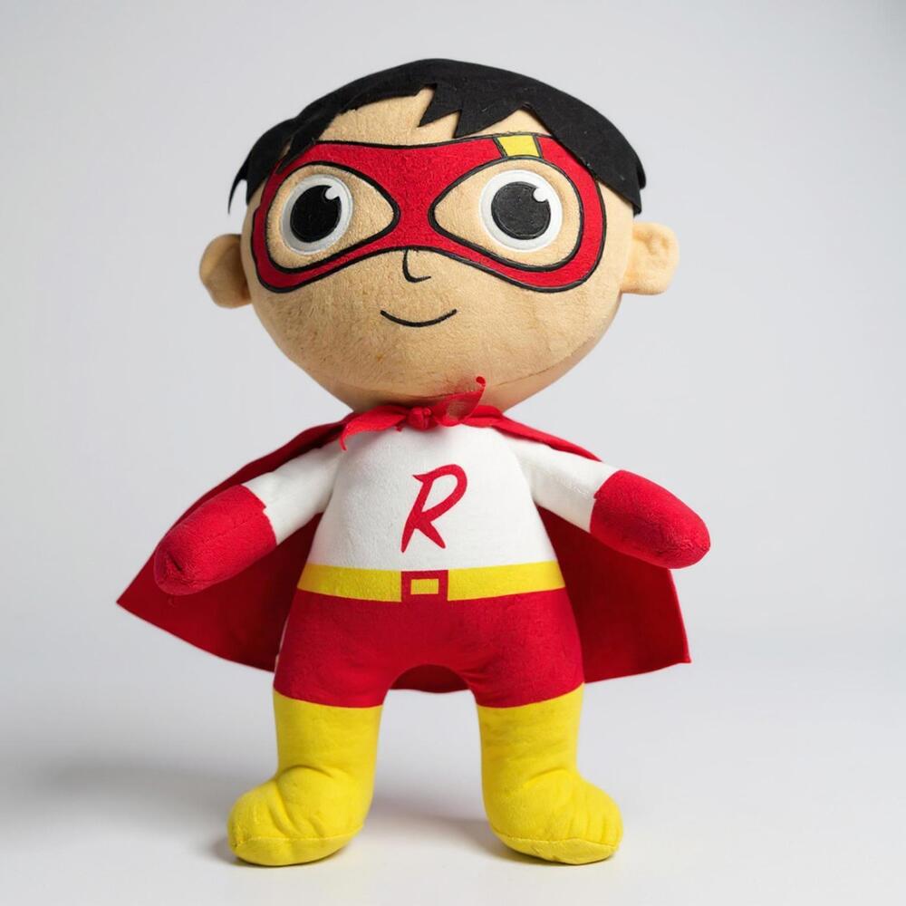 Ryans World Large 18” Pillow Buddy Red Titan Super Hero Plush Stuffed Toy Figure